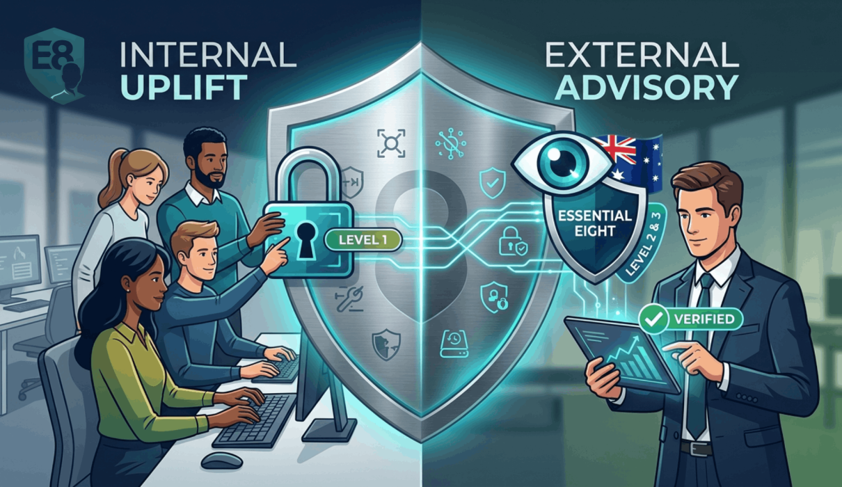External Essential Eight cybersecurity uplift