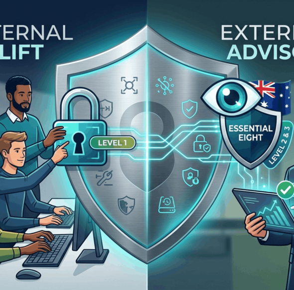 External Essential Eight cybersecurity uplift